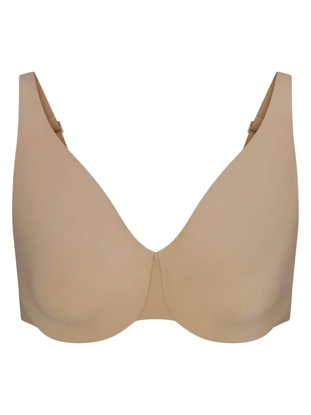 SKIMS Nude Underwire Smooth Scoop Bra - Picture 2 of 7